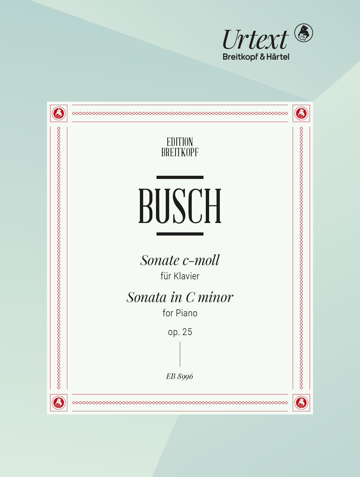 Front Cover Image Sonate c-moll für Klavier op. 25