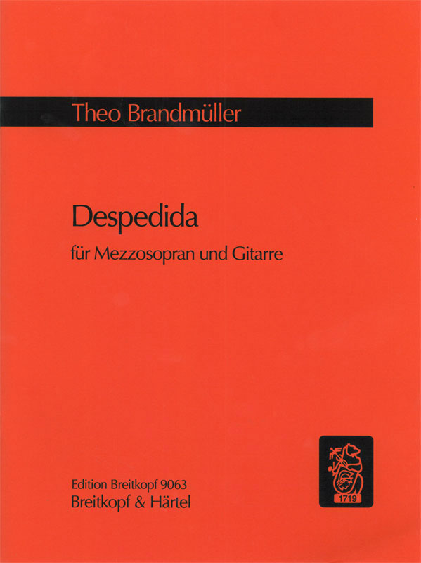 Front Cover Image Despedida