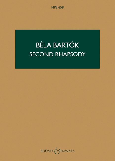 Front Cover Image Rhapsodie Nr. 2 (1928)