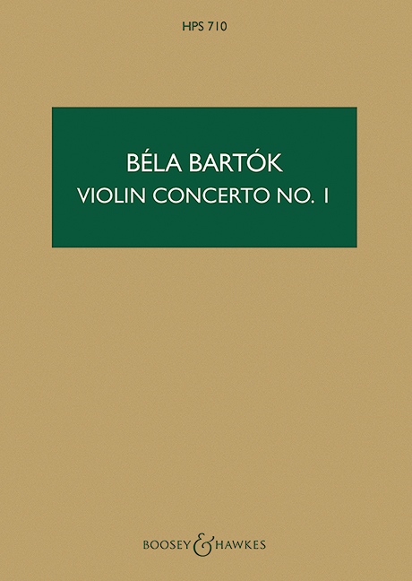 Front Cover Image Violinkonzert Nr. 1 Nr. 1 op. posth. (1907 - 1908)