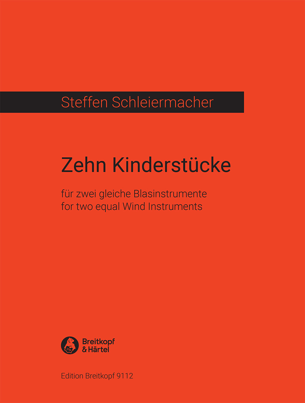 Front Cover Image 10 Kinderstücke