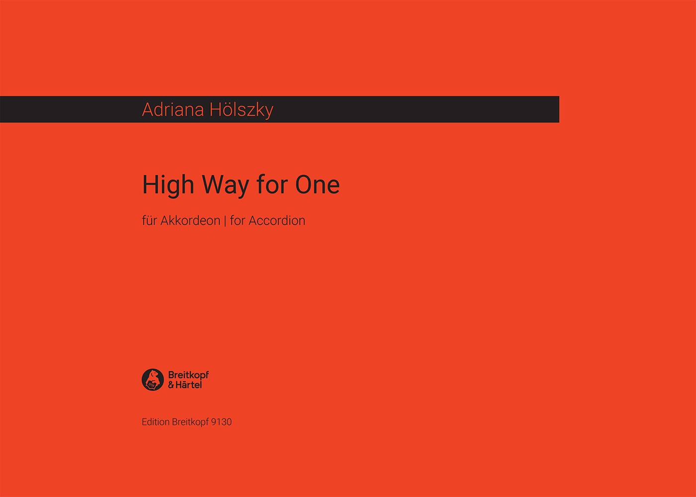 Front Cover Image High Way for One