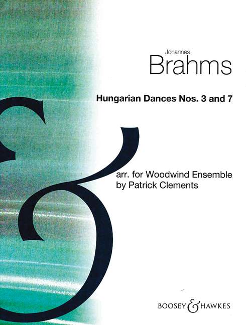Front Cover Image Hungarian Dances Nos. 3-7