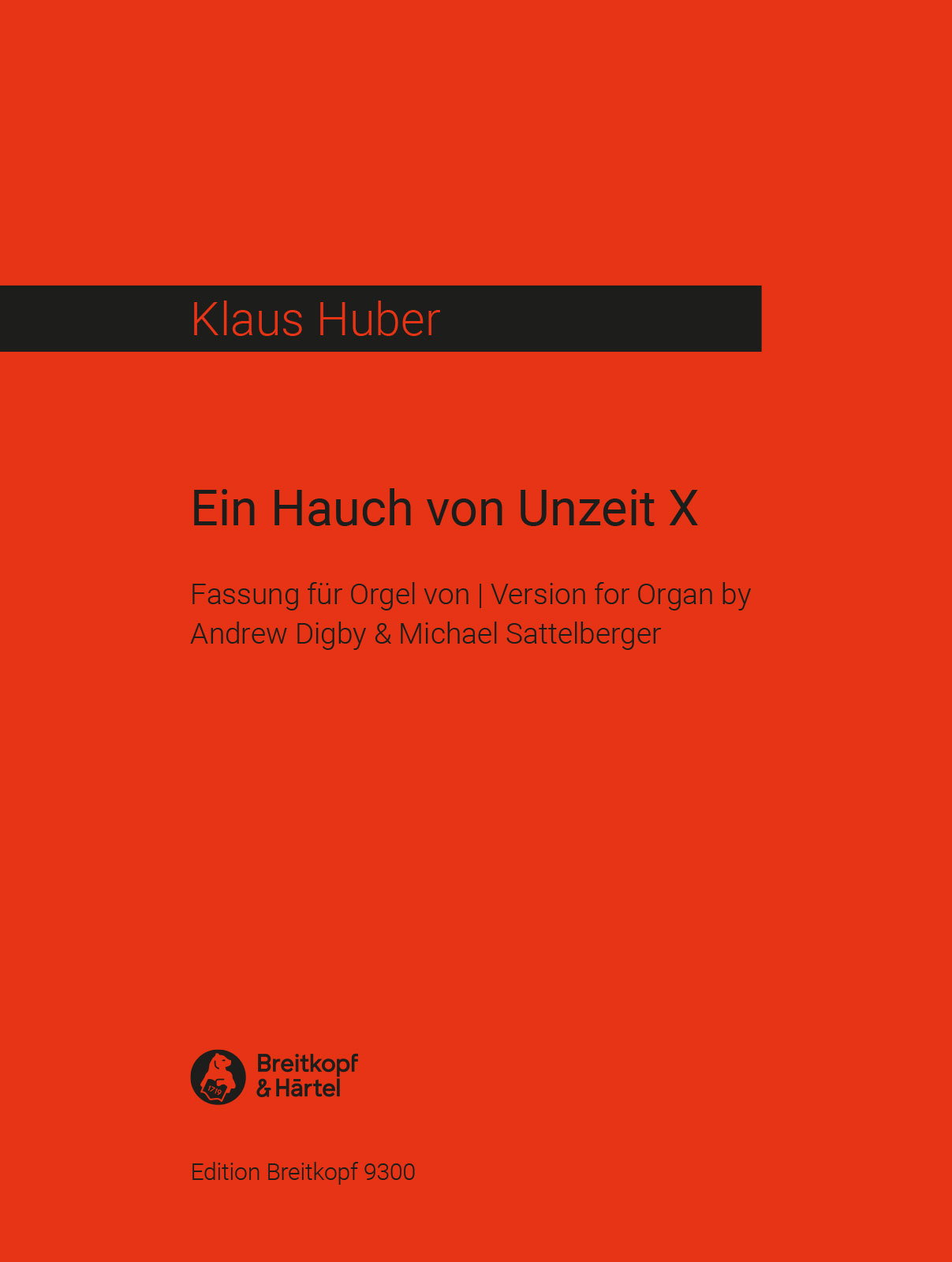 Front Cover Image Ein Hauch von Unzeit X