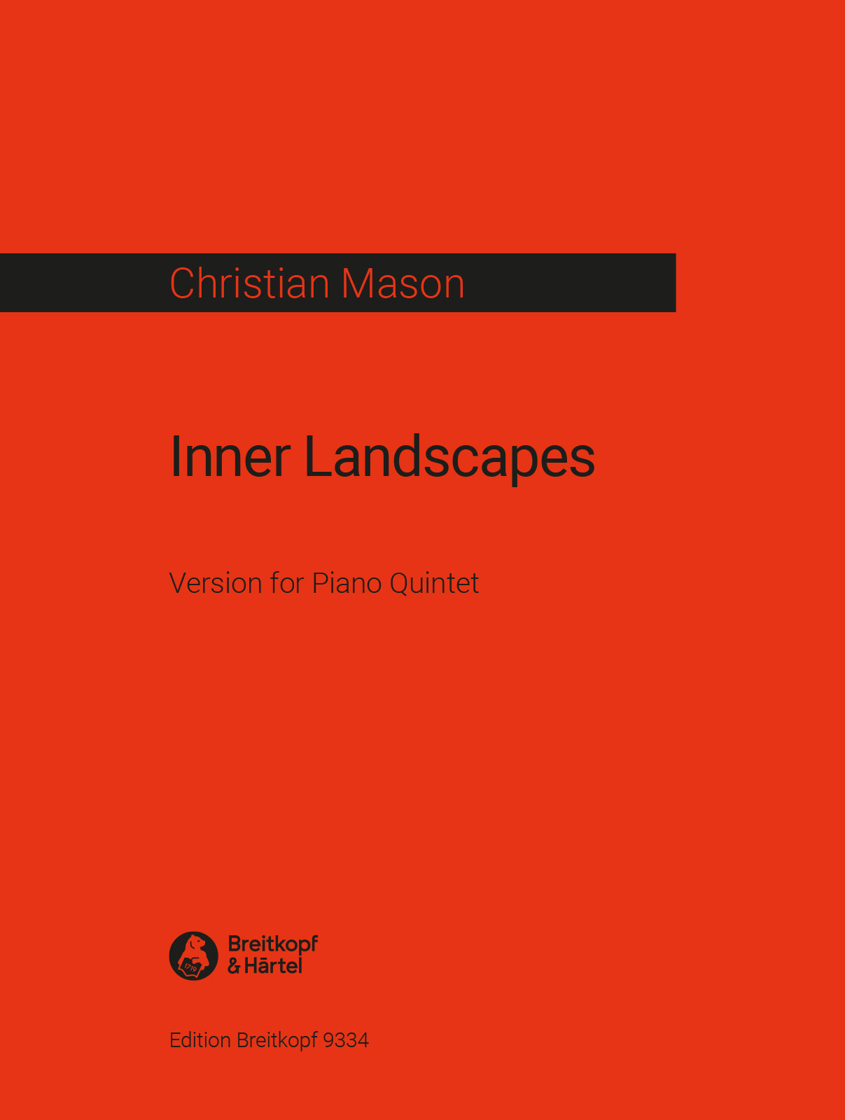 Front Cover Image Inner Landscapes Fassung für Klavierquintett (2018/19)