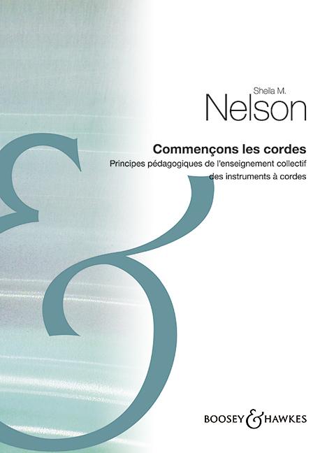 Front Cover Image Commencons les cordes