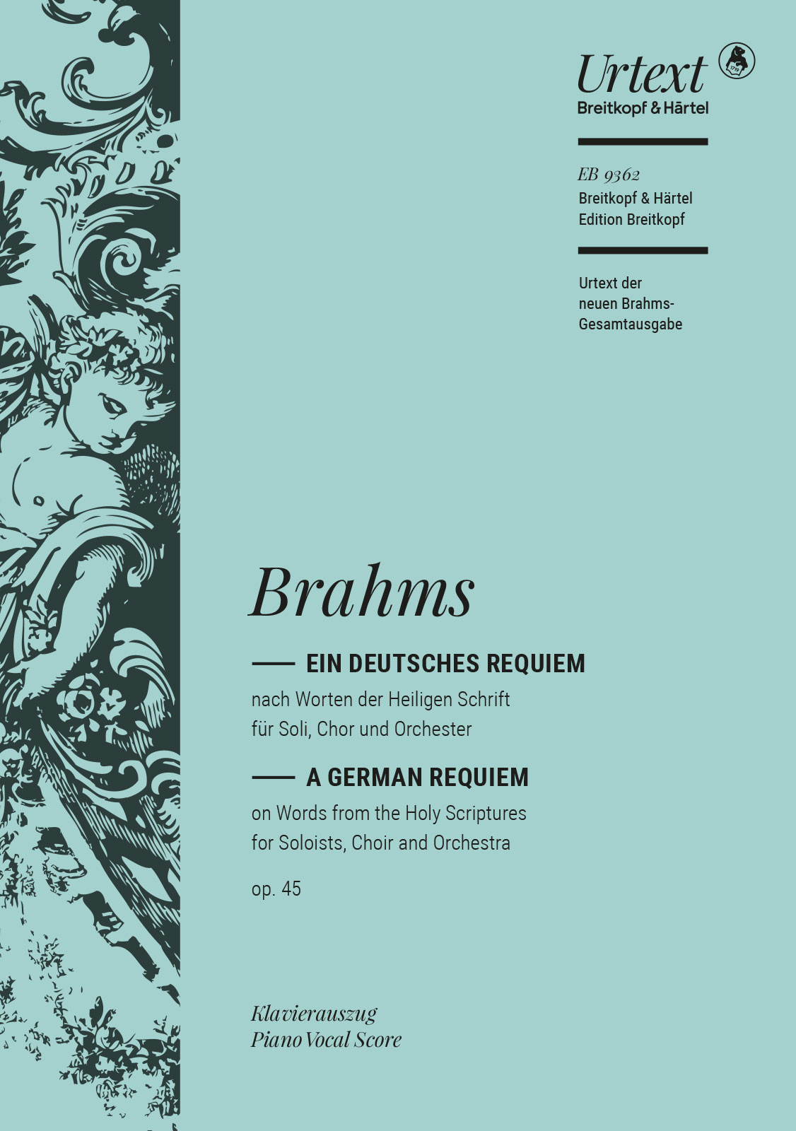 Front Cover Image Ein deutsches Requiem op. 45