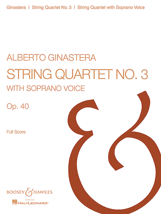 Front Cover Image Streichquartett Nr. 3 op. 40