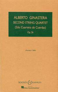 Front Cover Image String Quartet 2 op. 26
