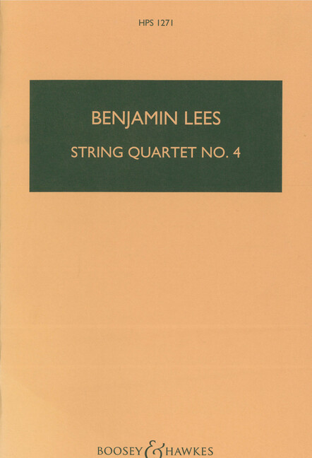 Front Cover Image Streichquartett Nr. 4