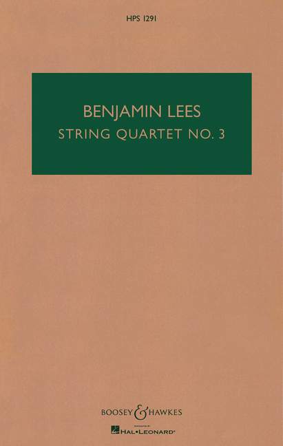 Front Cover Image Streichquartett Nr. 3