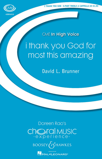 Front Cover Image I thank you God for most this amazing
