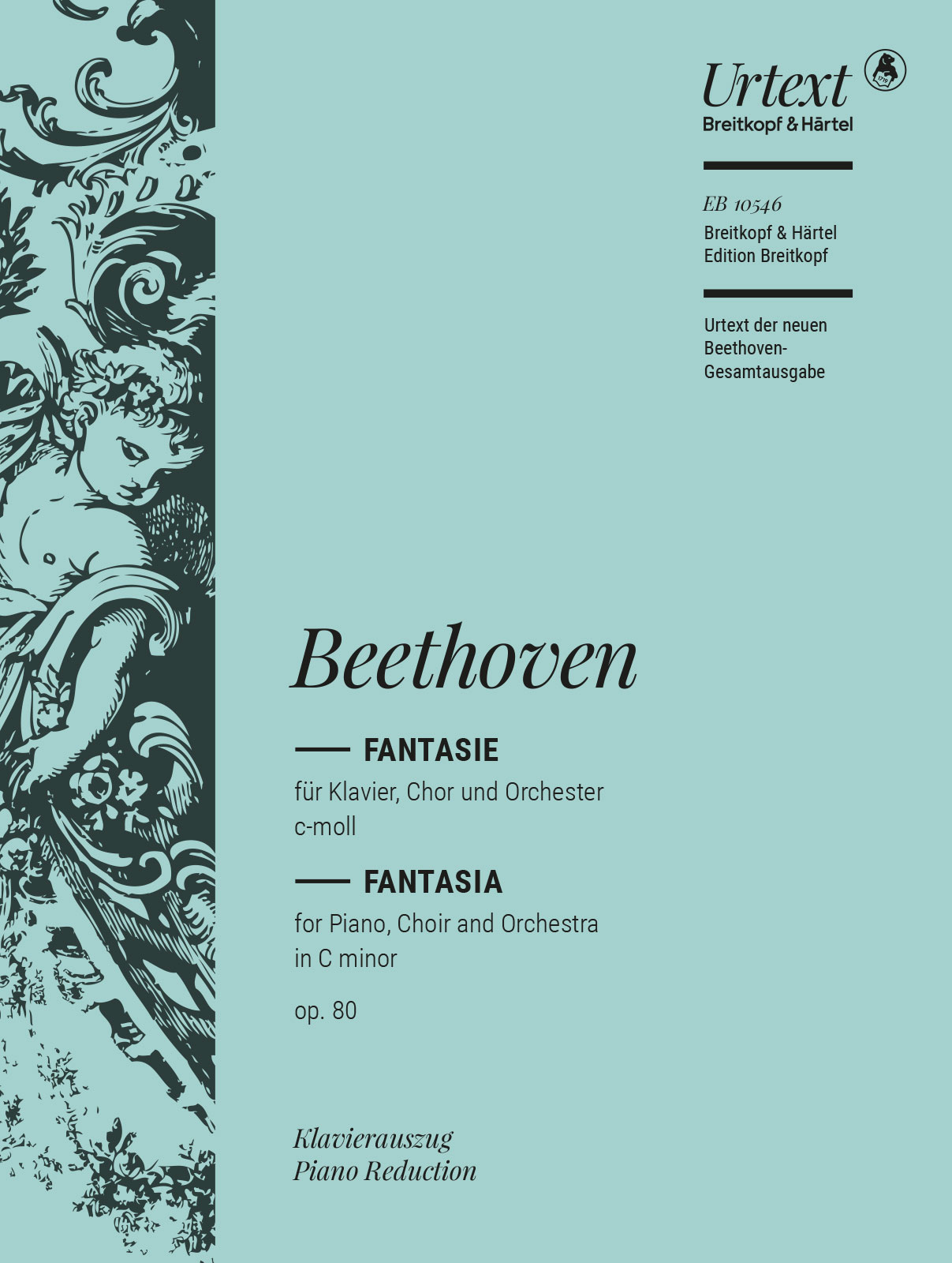 Front Cover Image Fantasie für Klavier, Chor und Orchester c-Moll op. 80 "Chorfantasie"
