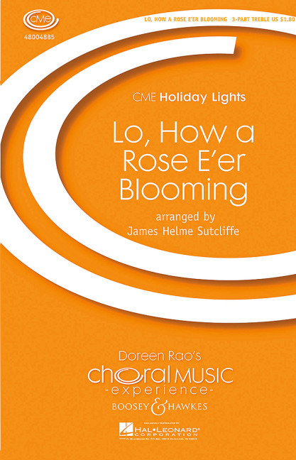 Front Cover Image Lo, how a Rose E'er Blooming