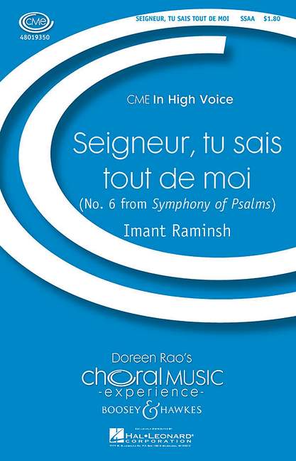 Front Cover Image Seigneur, Tu Sais Tout De Moi