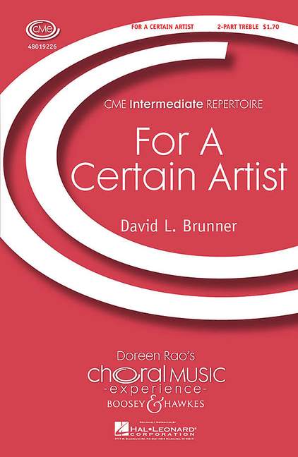 Front Cover Image For a Certain Artist D-Dur