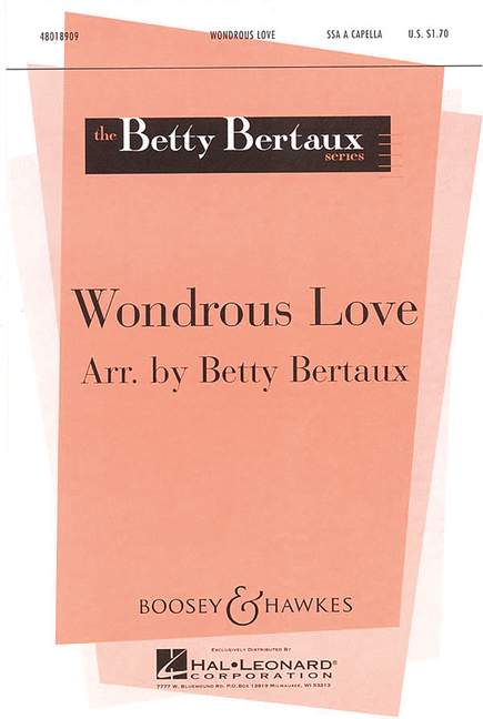 Front Cover Image Wondrous Love