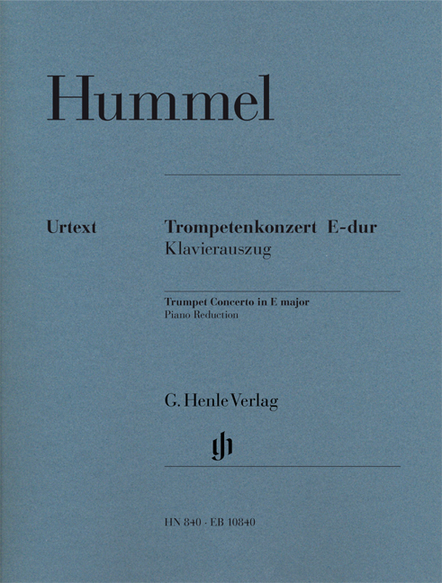 Front Cover Image Trompetenkonzert in E-dur – Fassung Es-dur