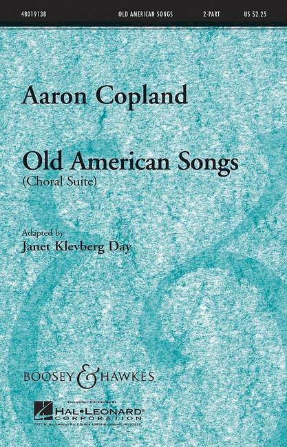 Front Cover Image Old American Songs