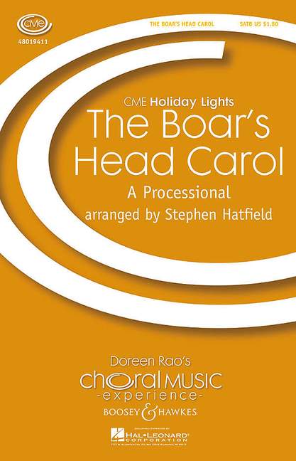 Front Cover Image Boar's Head Carol