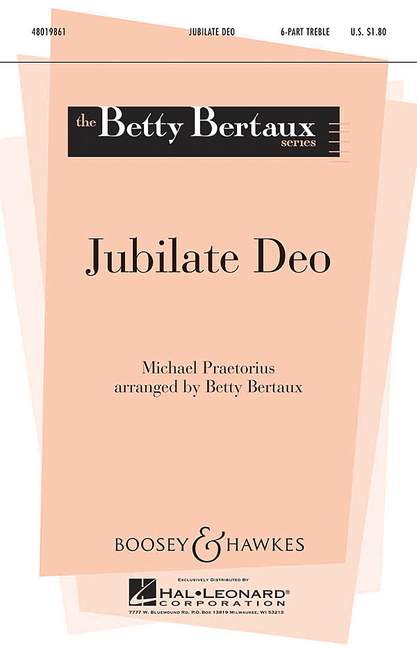 Front Cover Image Jubilate Deo