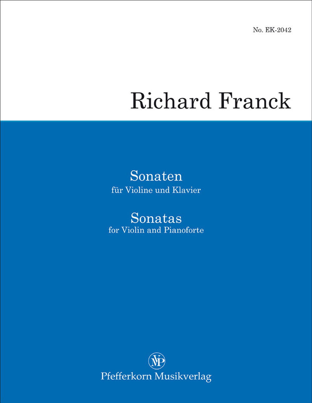 Front Cover Image Sonaten für Violine und Klavier op. 14 & 35