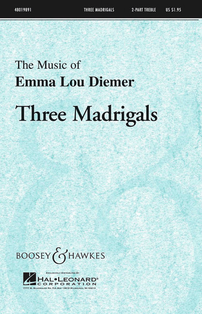 Other Cover Image Three Madrigals
