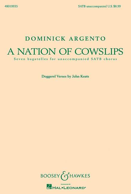 Front Cover Image A Nation of Cowslips