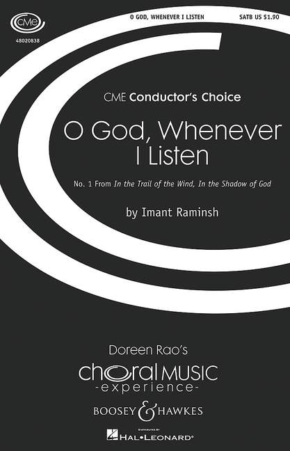 Front Cover Image O God Whenever I Listen Des-Dur
