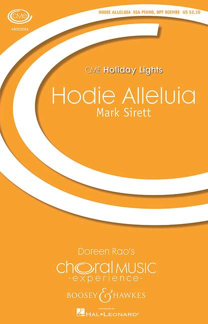 Front Cover Image Hodie Alleluia