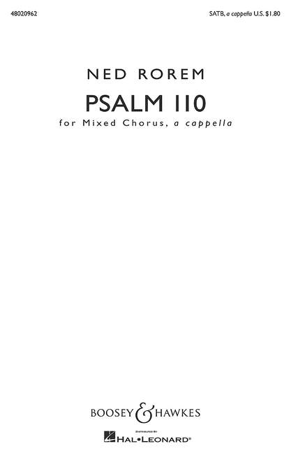 Front Cover Image Psalm 110