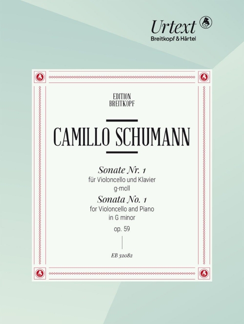 Other Cover Image Violoncellosonate Nr. 1 g-moll op. 59
