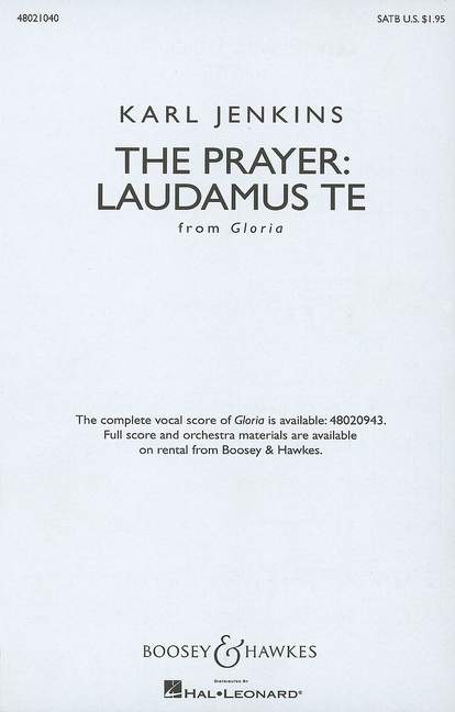 Front Cover Image The Prayer: Laudamus te
