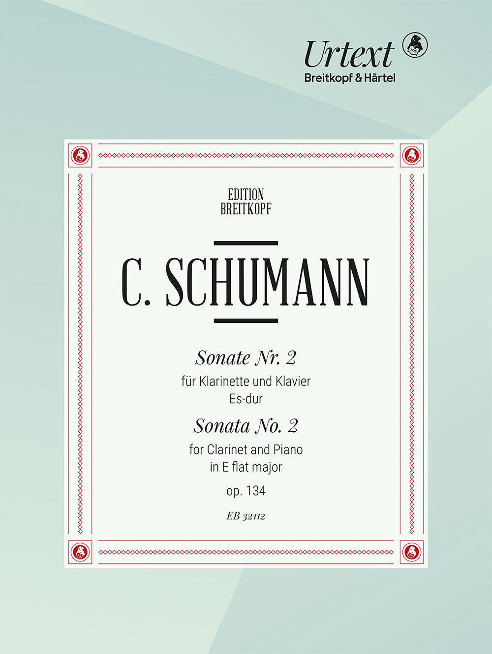 Front Cover Image Klarinettensonate Nr. 2 Es-dur op. 134