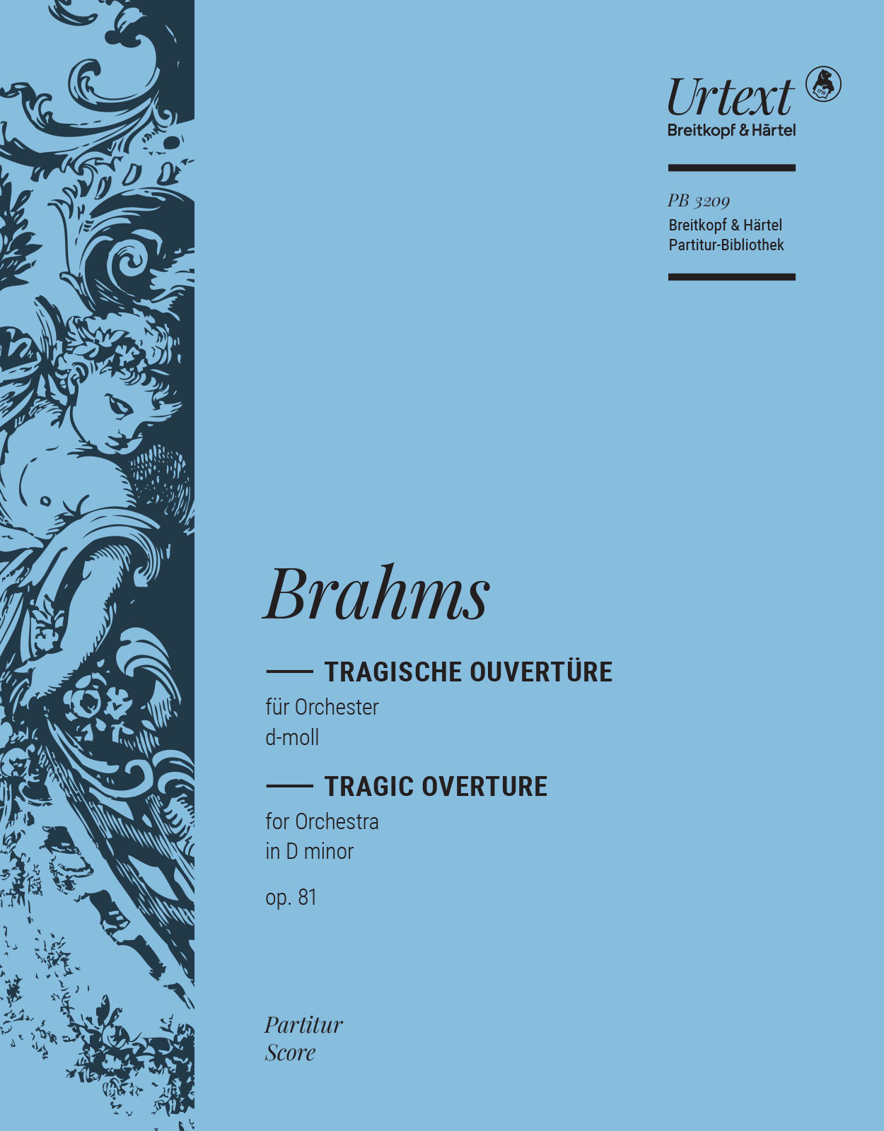 Front Cover Image Tragische Ouvertüre d-moll op. 81