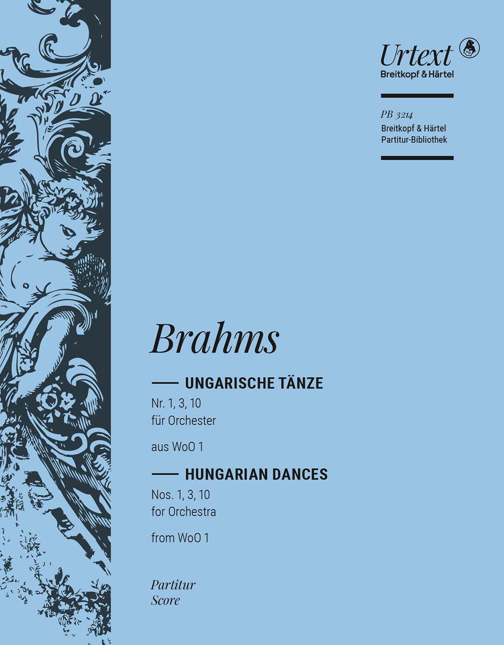 Front Cover Image Ungarische Tänze Nr. 1, 3, 10 WoO 1