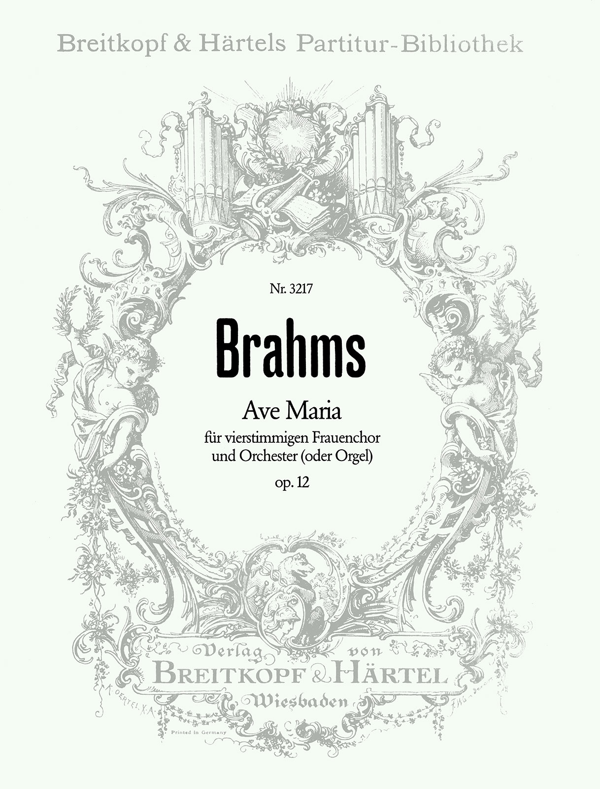 Front Cover Image Ave Maria op. 12