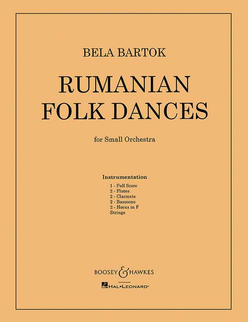 Front Cover Image Rumanian Folk Dances