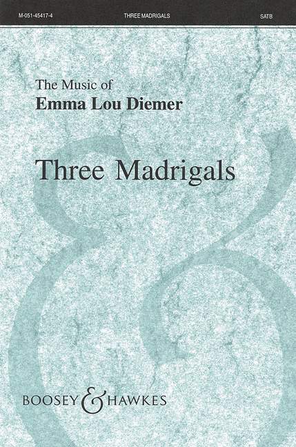 Front Cover Image Drei Madrigale