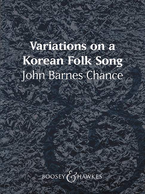 Front Cover Image Variations on a Korean Folk Song