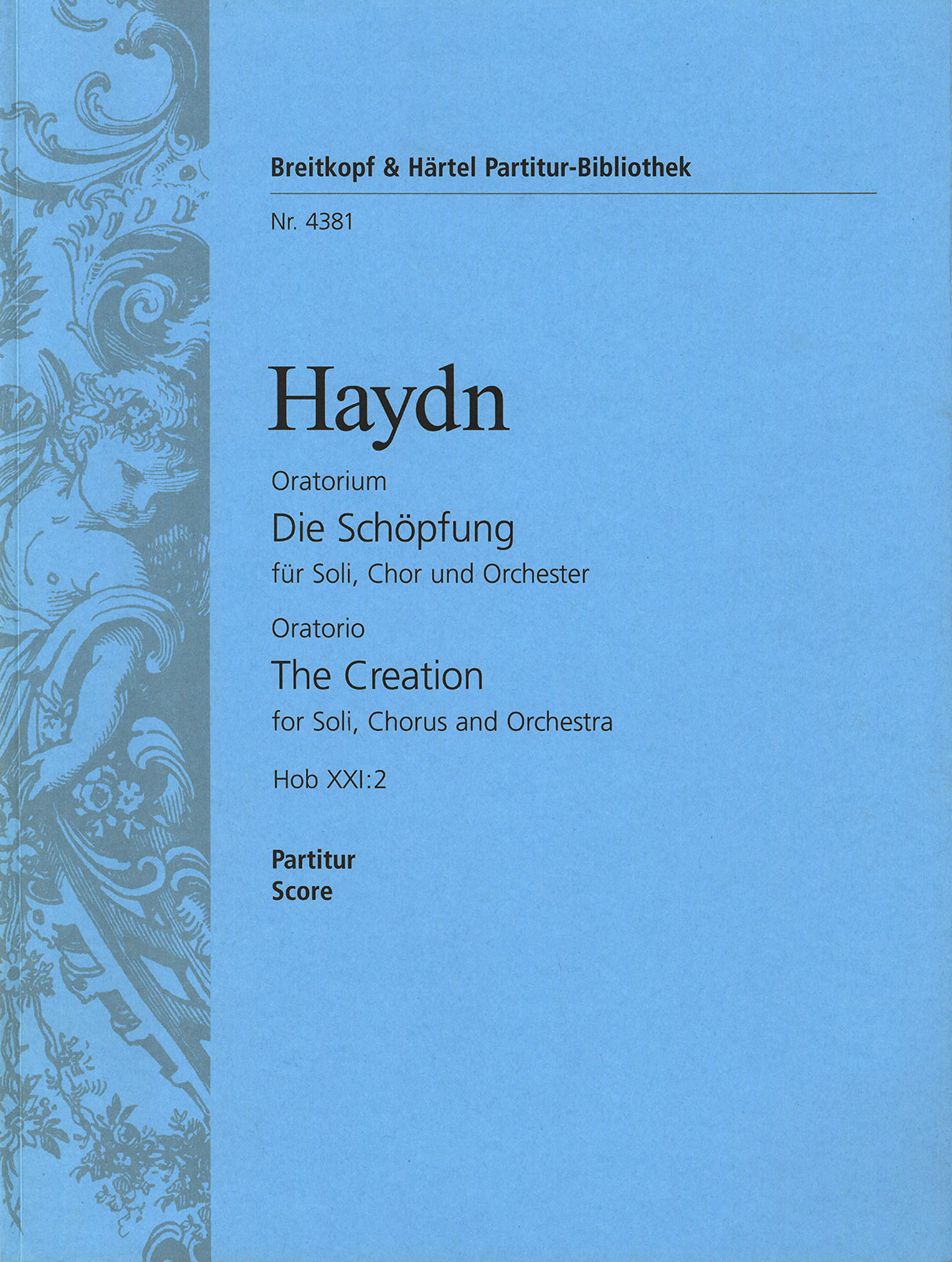 Front Cover Image Die Schöpfung Hob XXI:2