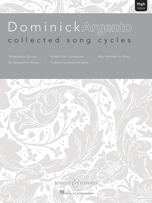 Front Cover Image Collected Song Cycles