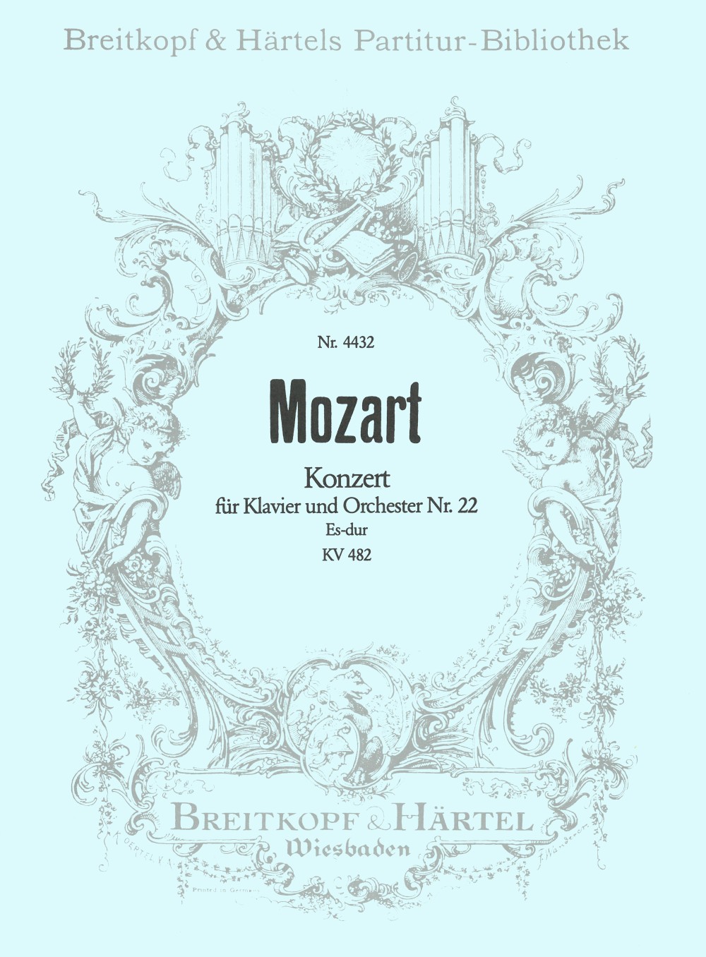 Front Cover Image Klavierkonzert [Nr. 22] Es-dur KV 482