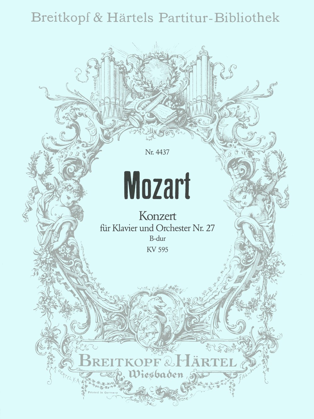 Front Cover Image Klavierkonzert 27 B-dur KV 595