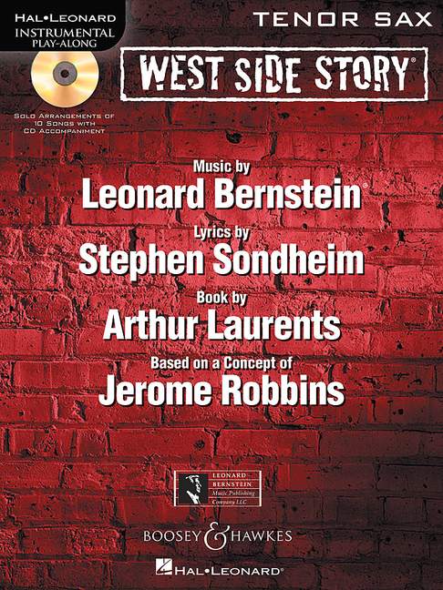 Front Cover Image West Side Story Play-Along