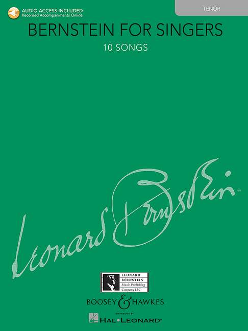 Front Cover Image Bernstein for Singers