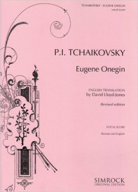 Front Cover Image Eugene Onegin op. 24 CW 5