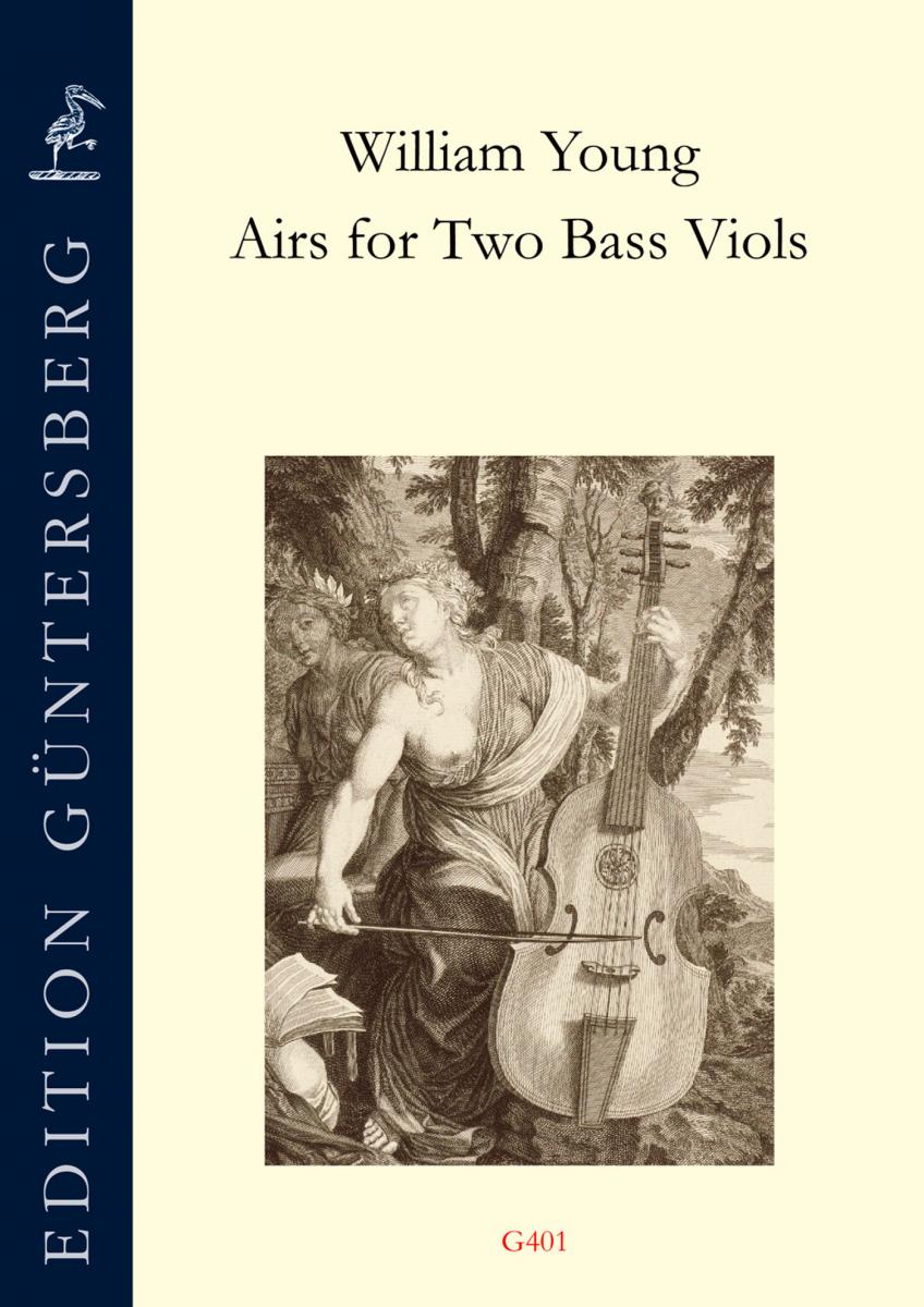 Front Cover Image Airs for Two Bass Viols (England vor 1650)