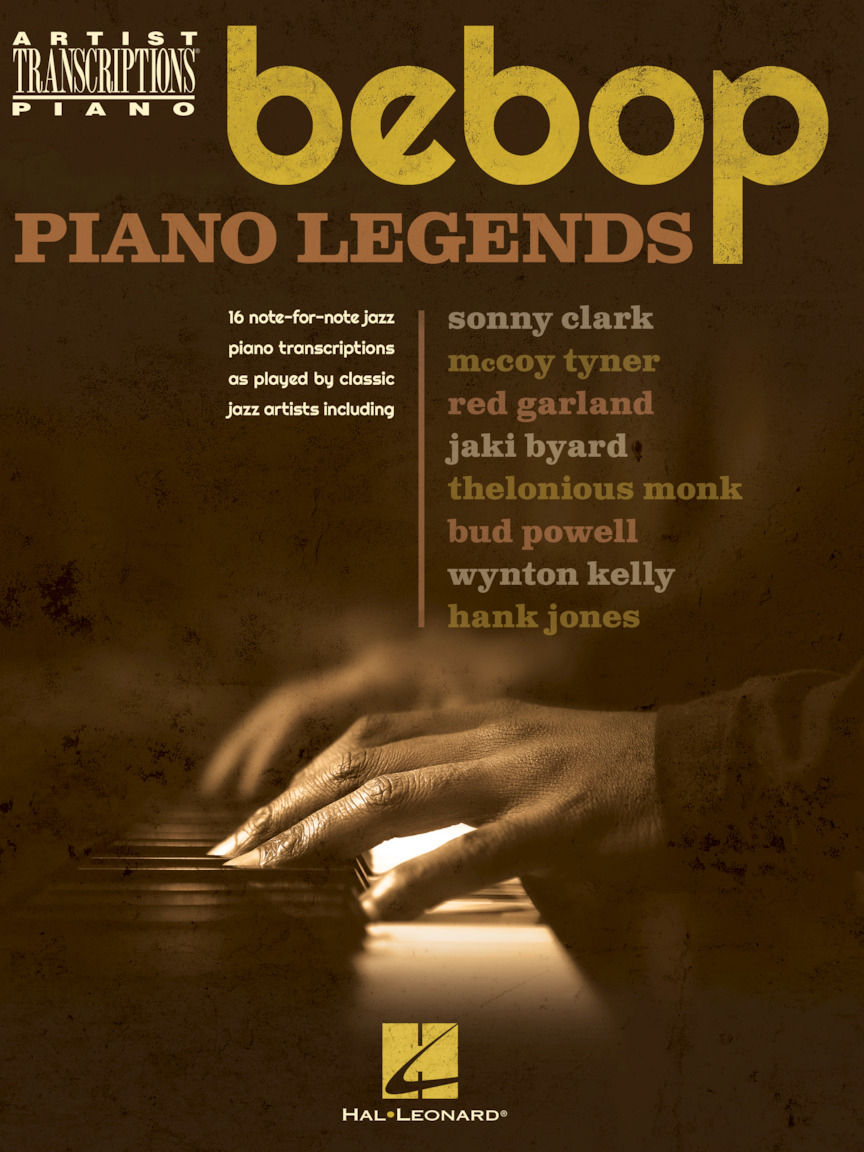 Front Cover Image Bebop Piano Legends