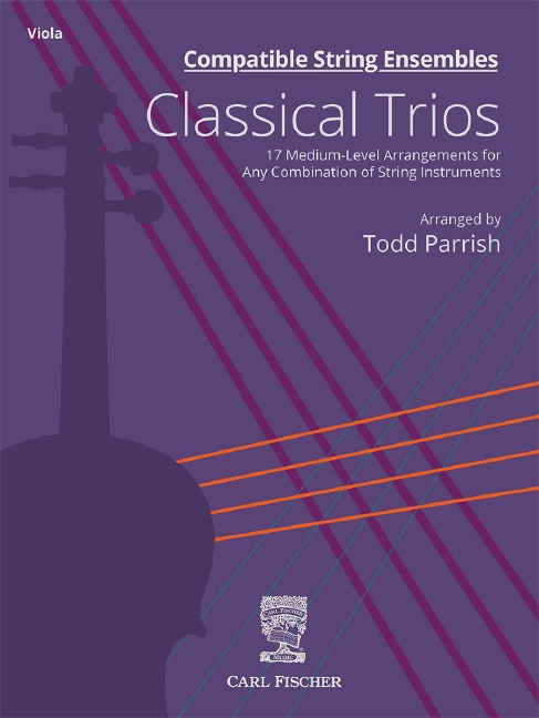 Front Cover Image Classical Trios - Viola